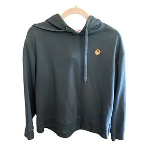 Love Streak Unisex Green Hoodie w Embroidery Size L